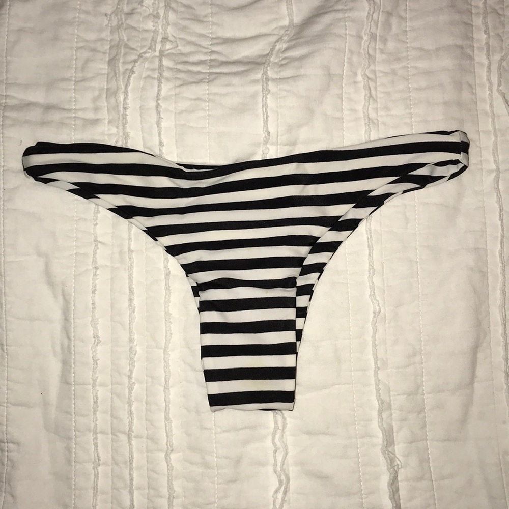 MIKOH Striped Bikini bottom
